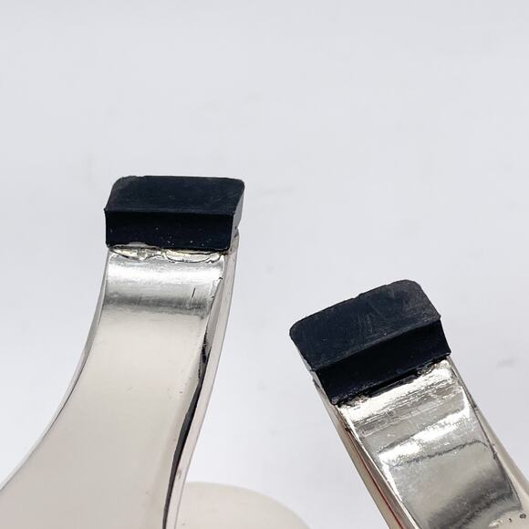 Alexander McQueen Arc Calfskin Wedge Mules Sandals Pink Leather EU 37.5 US 7.5 - Picture 2 of 14